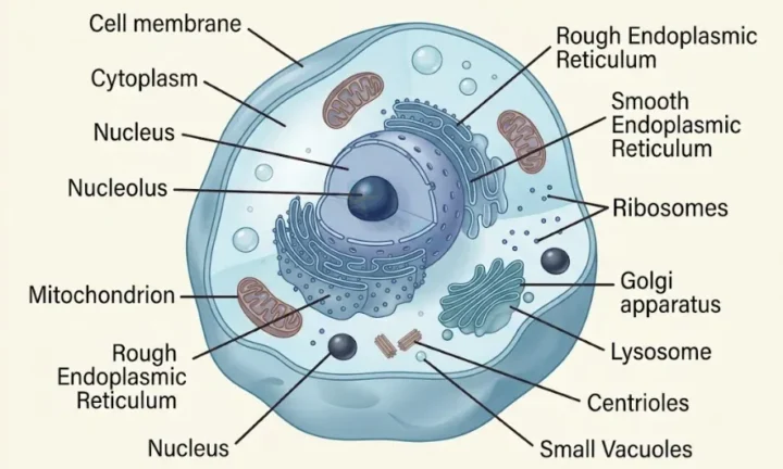 Plant and Animal Cells, Organelles and Their Functions for SS 1
