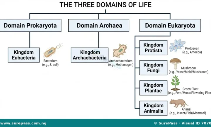 Taxonomic Classification and Groups of Living Organisms for SS 1