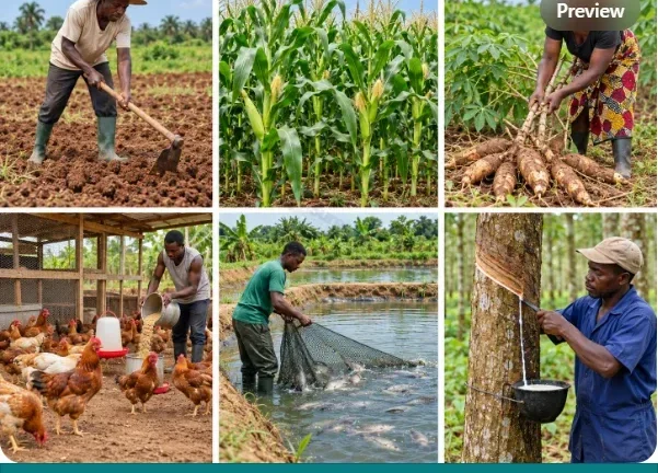 Meaning, Origin and Development of Agriculture for SS 1