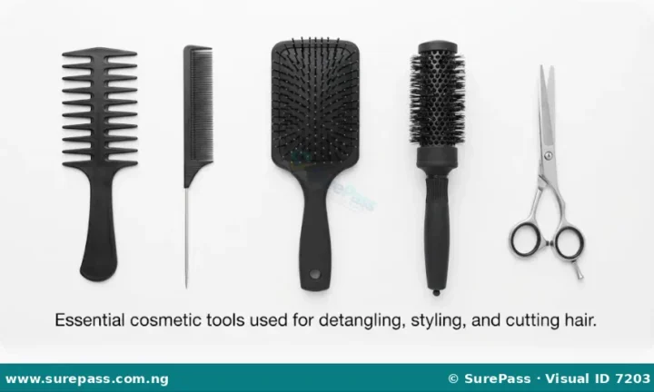 Cosmetology Tools, Equipment, Materials and Their Uses for SS 1