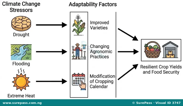 Crop Adaptability to Climate Change and Adaptation Factors for SS 1