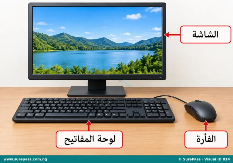 Computer Parts, Keyboard Functions and Arabic Typing for Primary 4