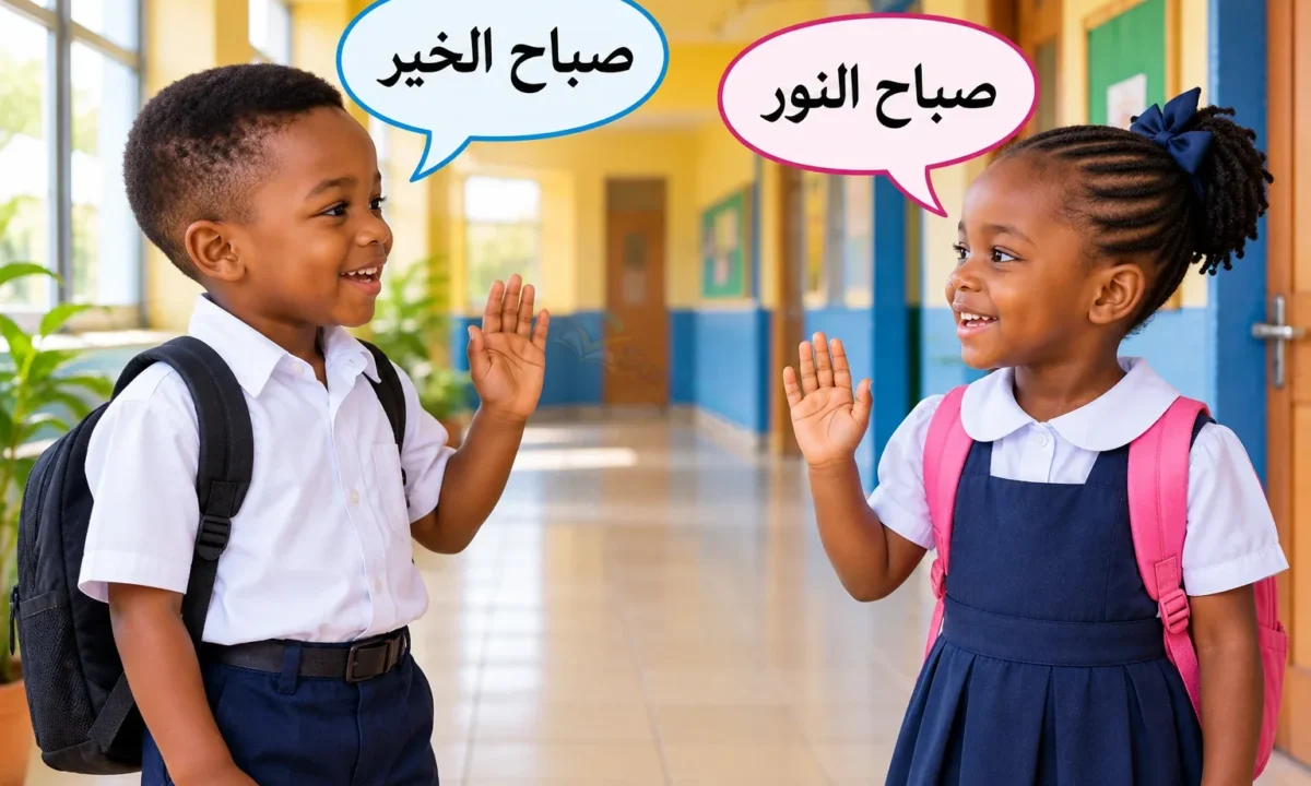 Arabic Greetings, Asking Permission and Tolerance for Primary 1