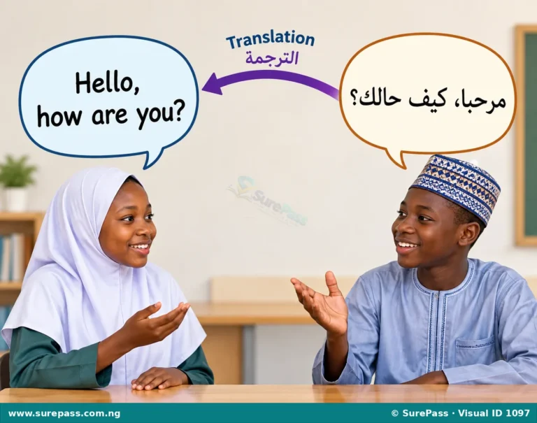 Translating Simple Texts Between Arabic and English for JSS 1