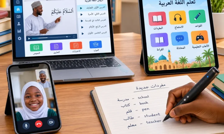 Digital Learning Tools for Arabic Language for JSS 1