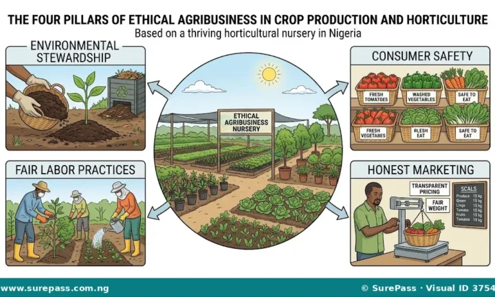 Ethics in Life and Crop Production Business for SS 1