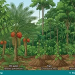 Ecological Zones and Agricultural Production in Nigeria for SS 1