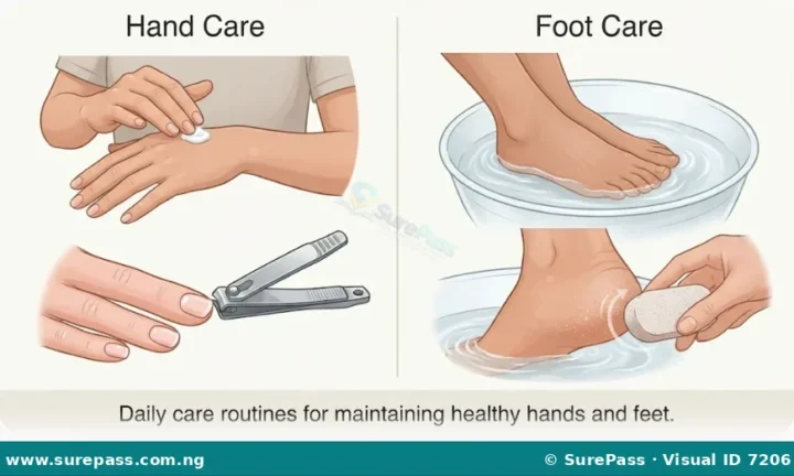 Foot, Hand and Nail Care, Disorders and Treatment for SS 1