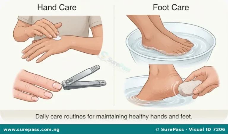 Foot, Hand and Nail Care, Disorders and Treatment for SS 1