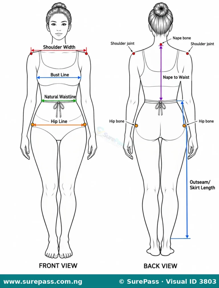 Body Measurements, Principles and Accurate Measurement for SS 1