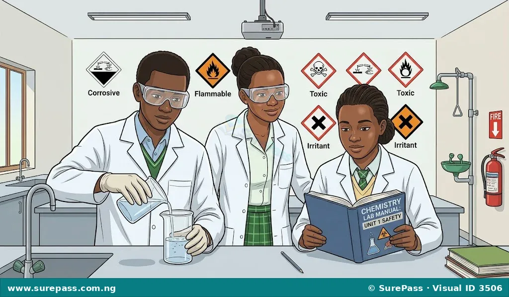 Laboratory Safety Rules, Chemical Storage and Disposal for SS 1