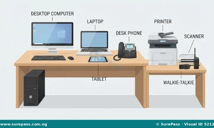 Types, Uses and Care of Office Equipment for JSS 1
