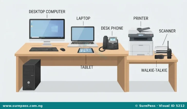 Types, Uses and Care of Office Equipment for JSS 1
