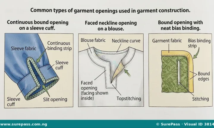 Garment Openings, Fasteners, Functions and Selection for SS 1