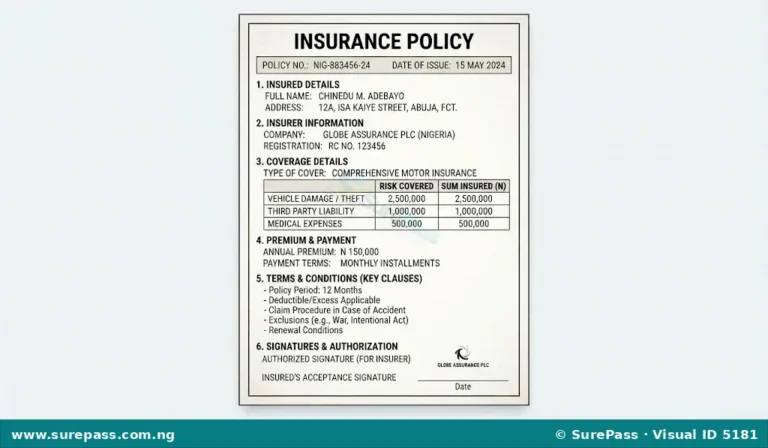 Principles, Terms and Risks in Insurance for JSS 1