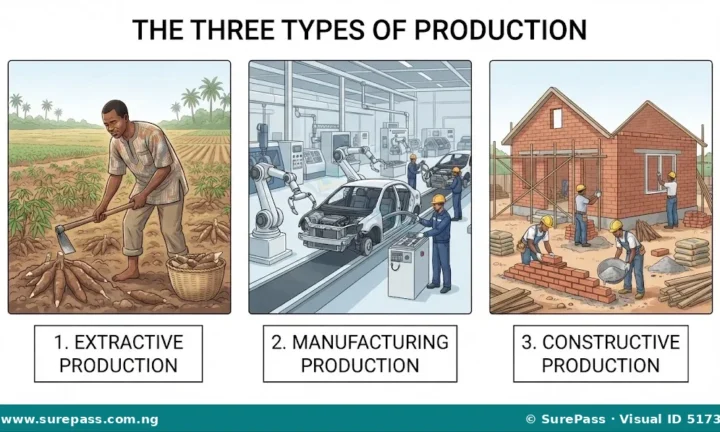 Meaning, Types and Factors of Production and Service Delivery for JSS 1