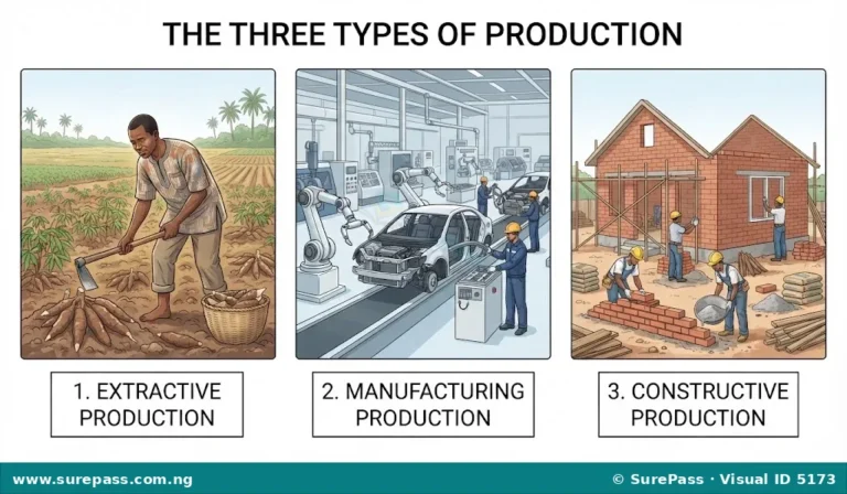 Meaning, Types and Factors of Production and Service Delivery for JSS 1