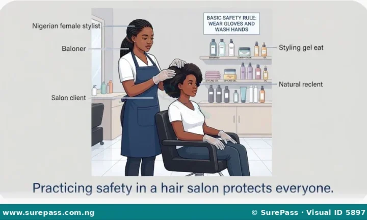 Personal, Client and Workplace Safety in Hair Care for JSS 1