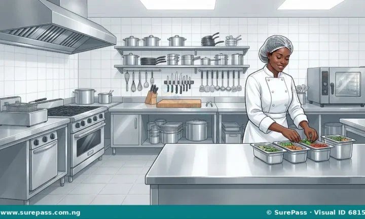 Sanitation, Hygiene and Safe Food Handling in Catering for SS 1