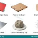 Shape Construction with Paper, Wood and Metal for Primary 4