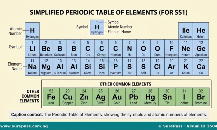 Chemical Symbols, Formulae, Valencies and Equations for SS 1