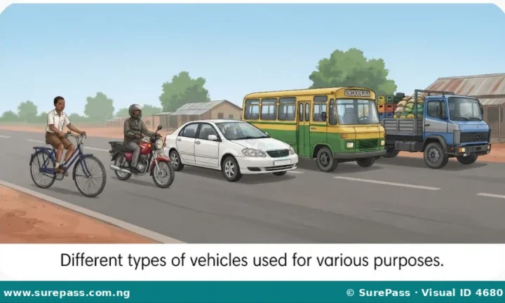 Types, Parts, Uses and Models of Vehicles for Primary 4