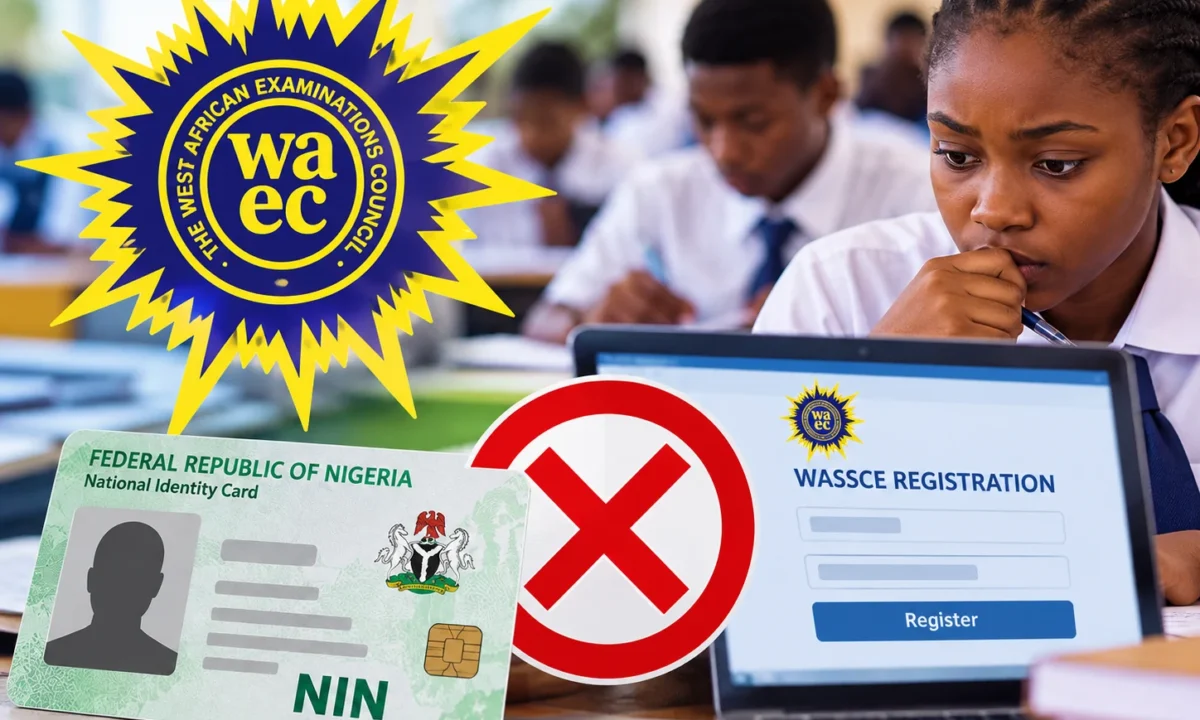 WAEC Drops New 2027 Rule: No Valid NIN, No WASSCE Registration — What Every SS3 Candidate Must Do