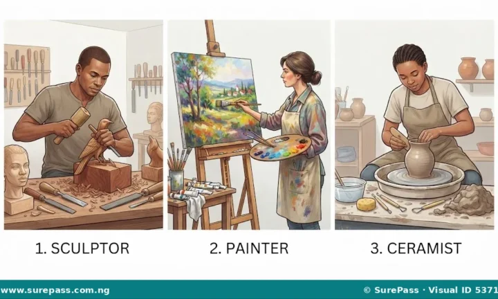 Meaning and Types of Art Professionals for JSS 1