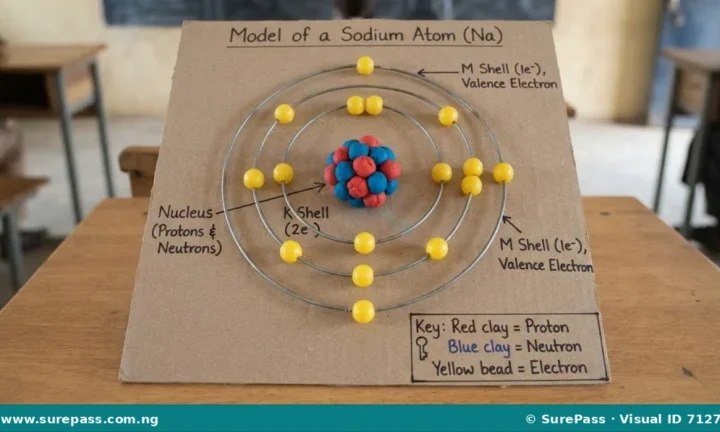 Atomic Structure, Subatomic Particles and Electronic Configuration for SS 1