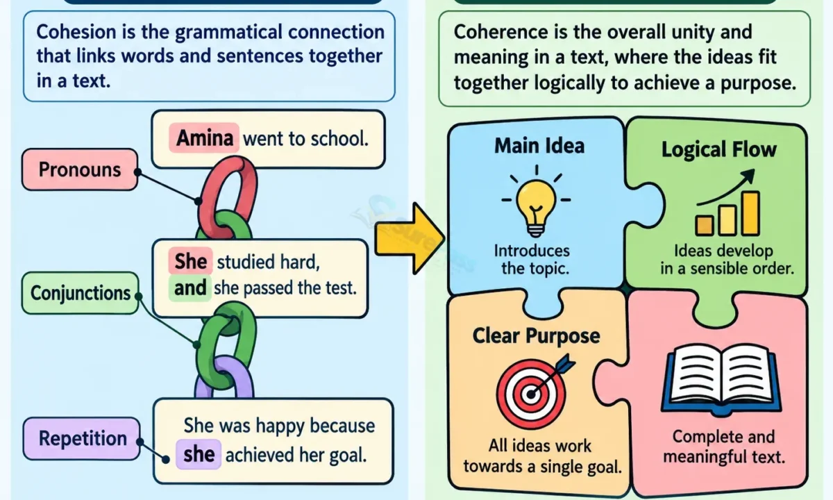 Writing: Cohesion and Coherence in Writing for SS 1
