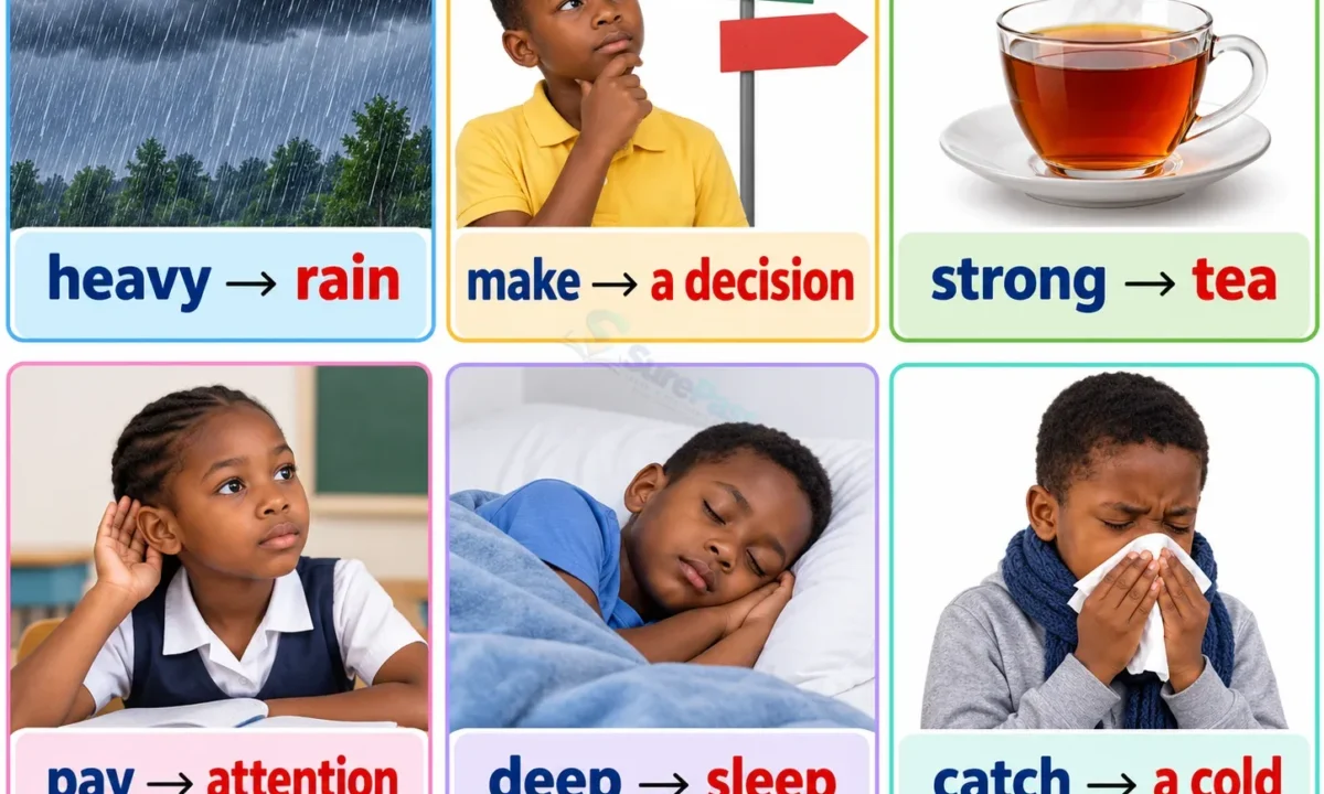 Grammatical Accuracy: Meaning and Use of Collocations for SS 1
