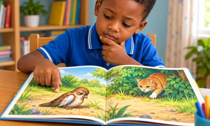 Reading: Story Comprehension, Themes, Plot and Setting for Primary 1