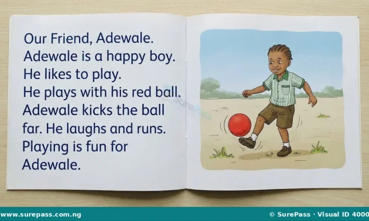 Pre-Reading Skills: Text, Pictures and Parts of a Book for Primary 1