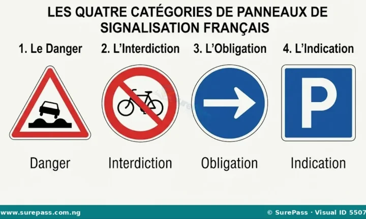 Comprendre les annonces et les panneaux de signalisation en français for JSS 1