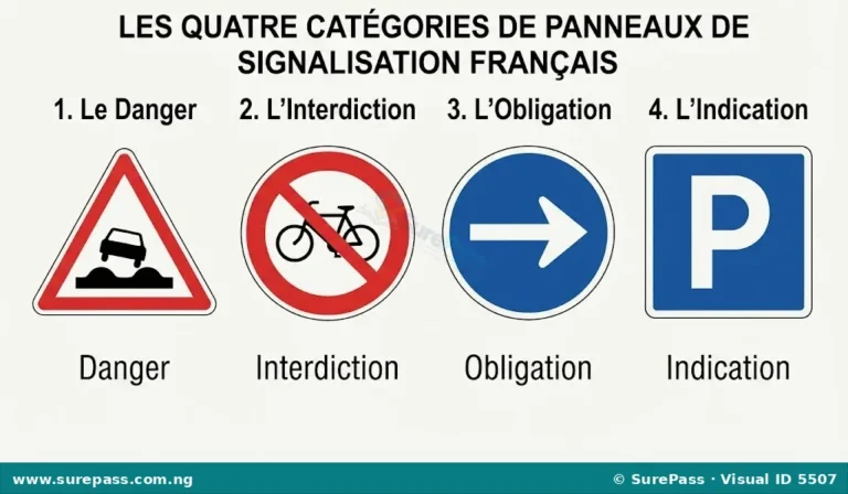 Comprendre les annonces et les panneaux de signalisation en français for JSS 1