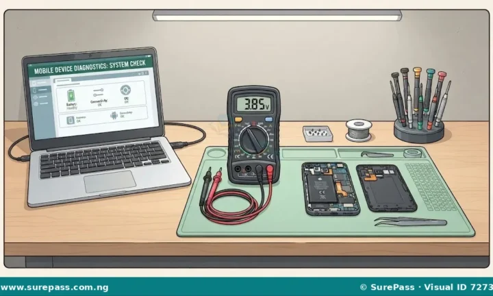 Computer and Mobile Phone Diagnostics and Fault Finding for SS 1