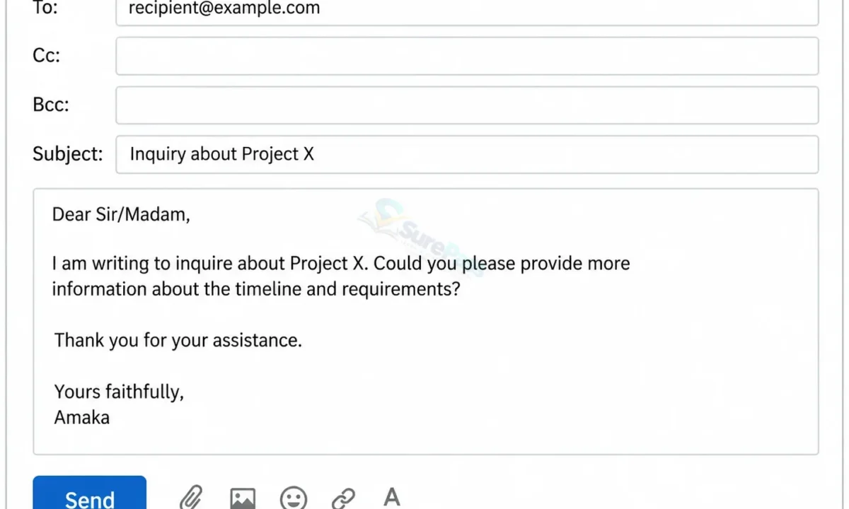 Writing: Email Writing and Digital Communication for SS 1