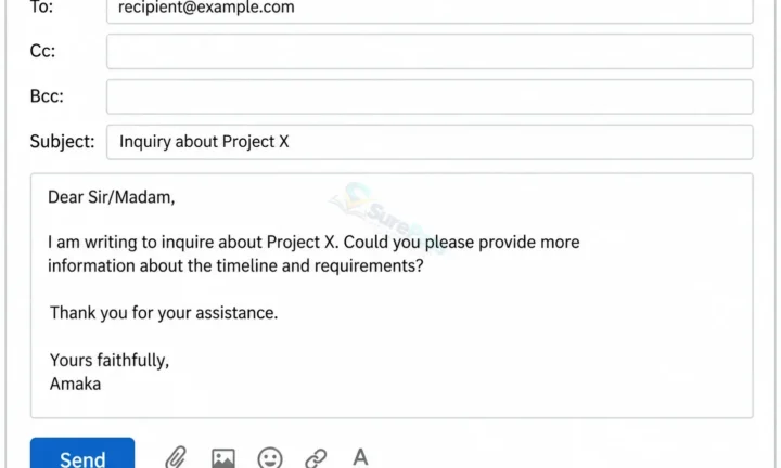 Writing: Email Writing and Digital Communication for SS 1