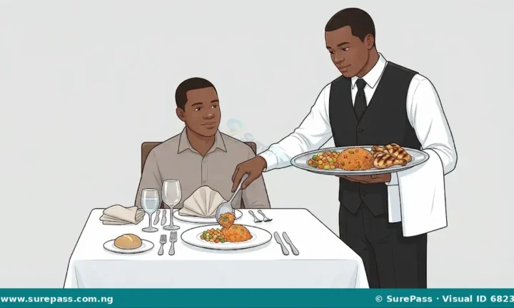 Meaning, Types and Procedures of Food Service and Cover for SS 1