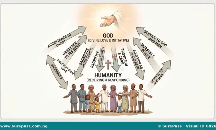 God’s Love for Humanity and Ways Christians Respond for SS 1