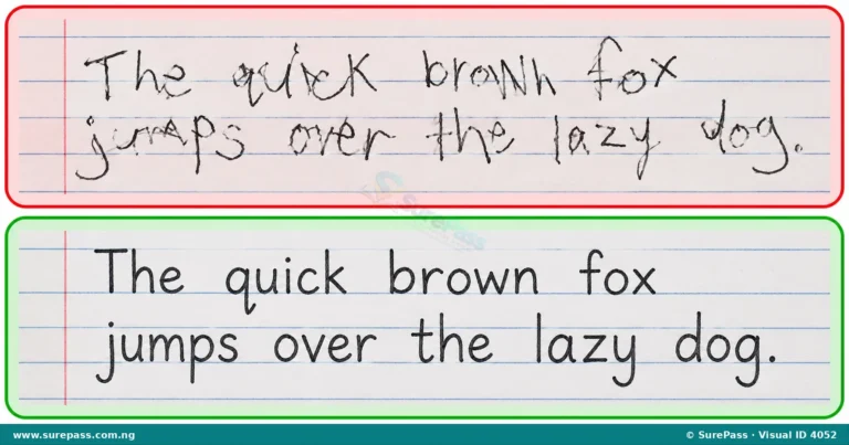 Writing: Clear Handwriting, Spacing and Letter Formation for Primary 1