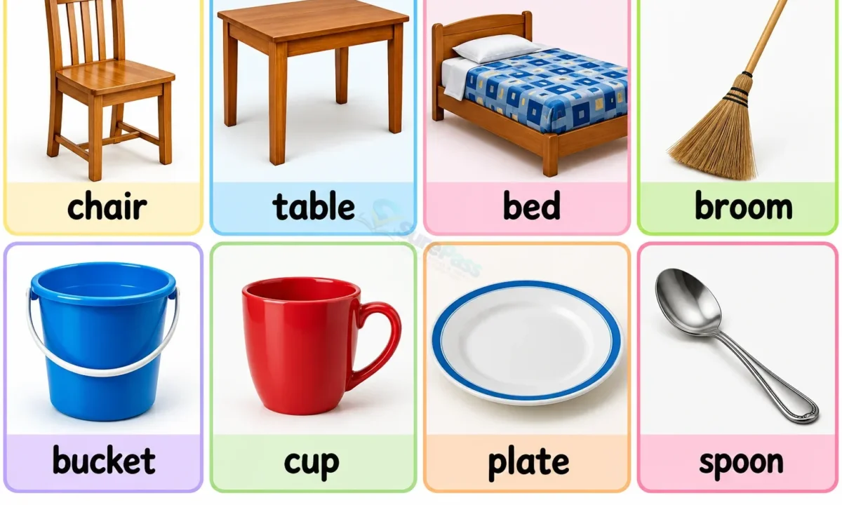 Reading: Identifying and Describing Common Objects for Primary 1
