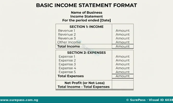 Meaning, Items and Preparation of Income Statement for SS 1