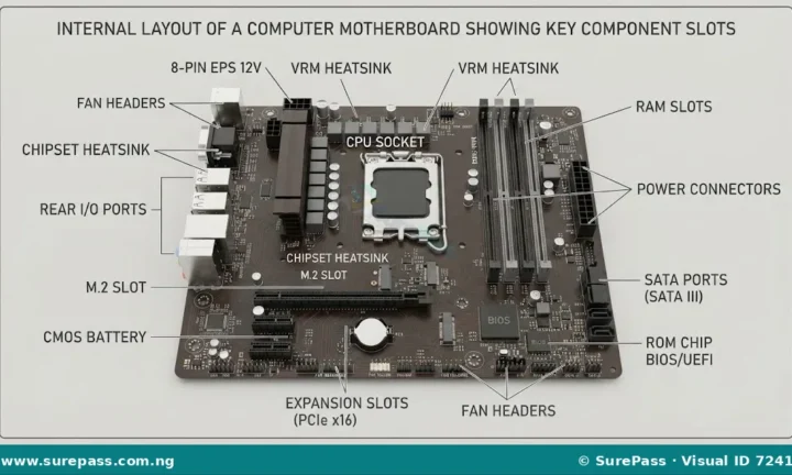 Internal Computer and Mobile Phone Components and Functions for SS 1