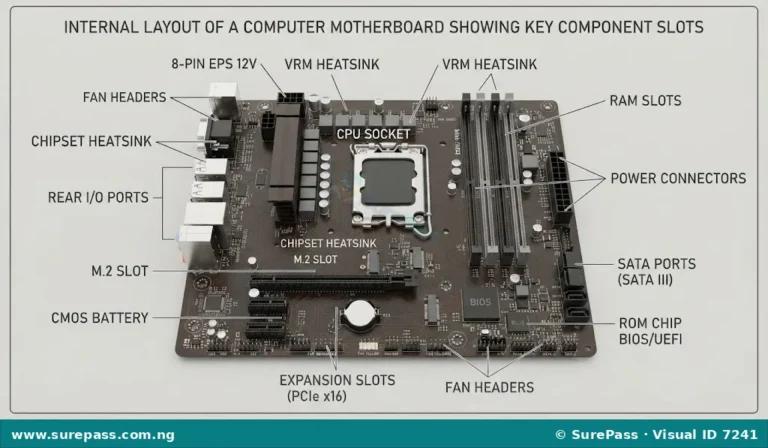 Internal Computer and Mobile Phone Components and Functions for SS 1