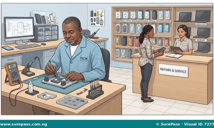 Entrepreneurship in Computer Hardware and GSM Repairs for SS 1