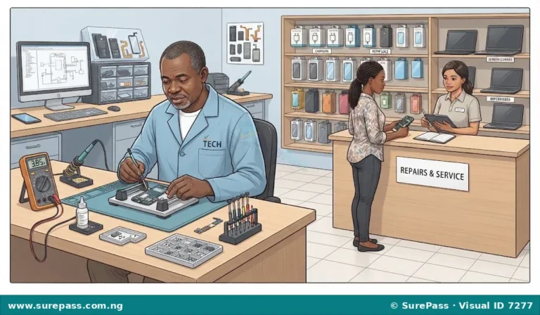 Entrepreneurship in Computer Hardware and GSM Repairs for SS 1