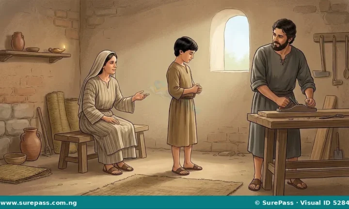 Jesus, His Family and Obedience to Parents for JSS 1