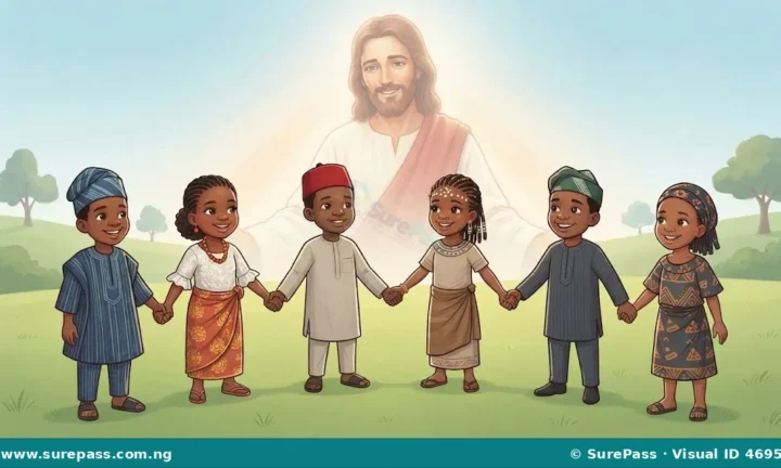 Jesus Loves all People for Primary 4