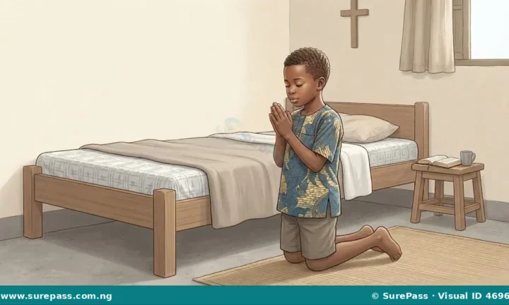 Jesus Prayed to the Father for Primary 4
